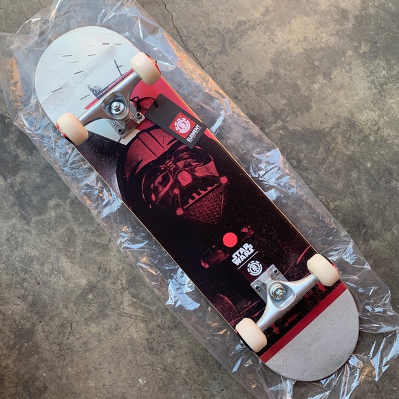 Element Other - Element Star Wars Darth Vader Complete Skateboard 7.75" Board Skate Maple Wood
